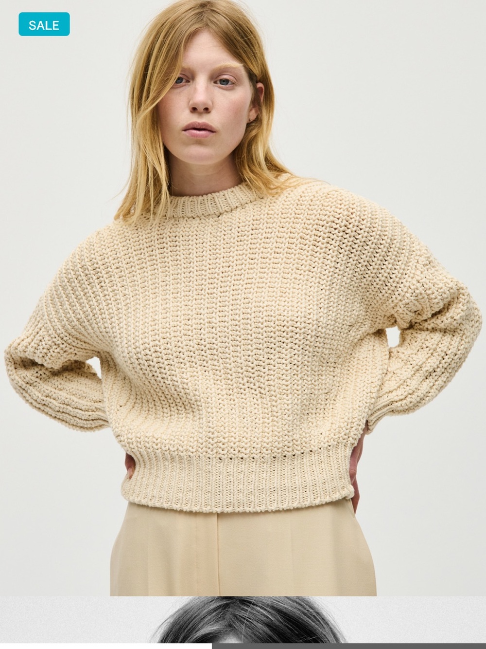 Babaa no18 cotton sweater